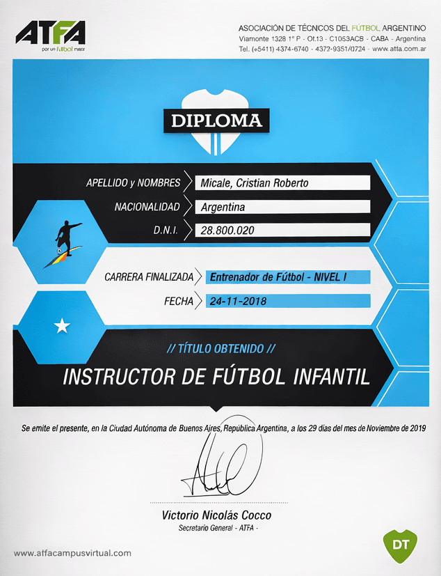 Director Tecnico de Futbol logo 1